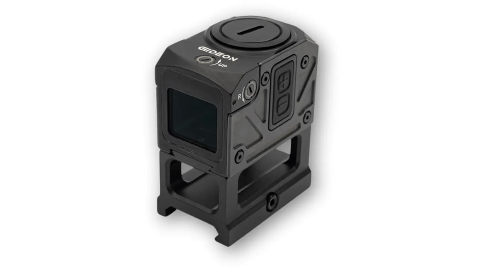 Gideon Optics Mediator II 21.4x18.8mm Closed Emitter Reflex Red Dot Sight, 3 MOA Red Dot + 28 MOA Circle, Black, MD20RD