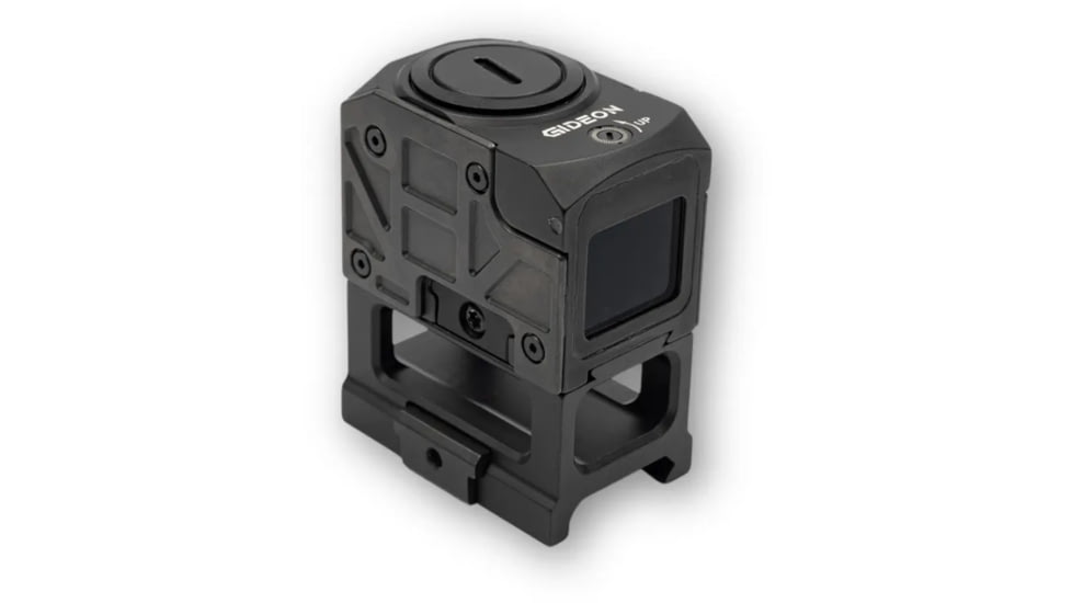 Gideon Optics Mediator II 21.4x18.8mm Closed Emitter Reflex Red Dot Sight, 3 MOA Red Dot + 28 MOA Circle, Black, MD20RD