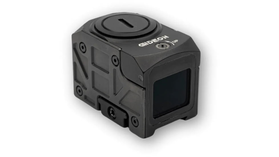 Gideon Optics Mediator II 21.4x18.8mm Closed Emitter Reflex Red Dot Sight, 3 MOA Red Dot + 28 MOA Circle, Black, MD20RD