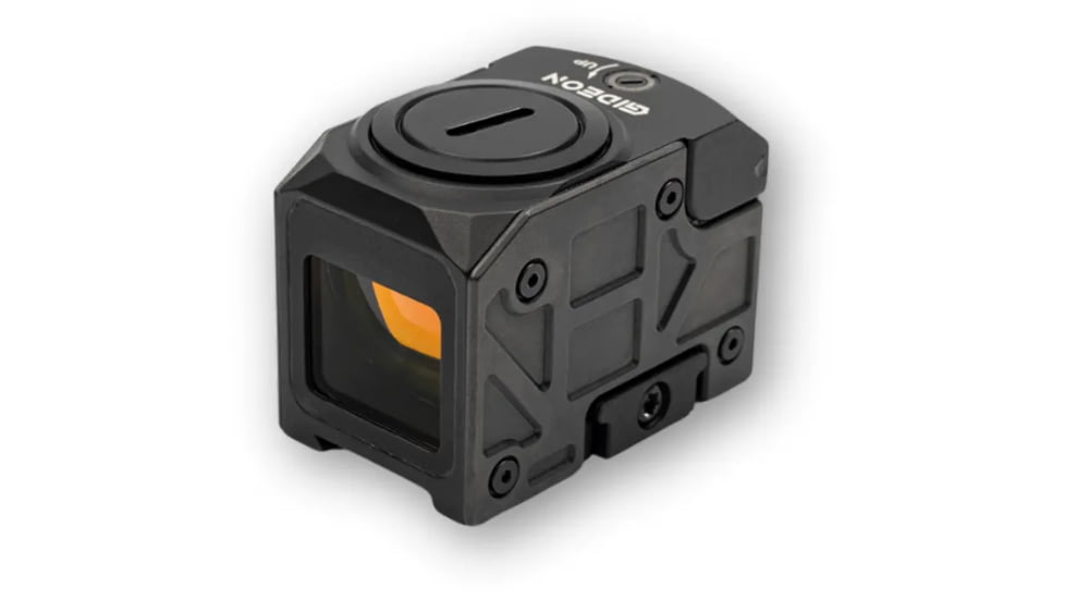 Gideon Optics Mediator II 21.4x18.8mm Closed Emitter Reflex Red Dot Sight, 3 MOA Red Dot + 28 MOA Circle, Black, MD20RD