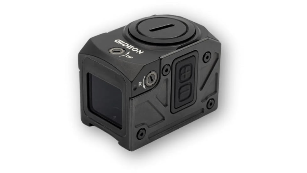 Gideon Optics Mediator II 21.4x18.8mm Closed Emitter Reflex Red Dot Sight, 3 MOA Red Dot + 28 MOA Circle, Black, MD20RD