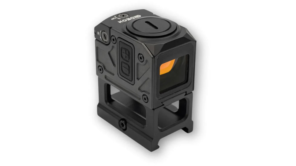 Gideon Optics Mediator II 21.4x18.8mm Closed Emitter Reflex Red Dot Sight, 3 MOA Red Dot + 28 MOA Circle, Black, MD20RD