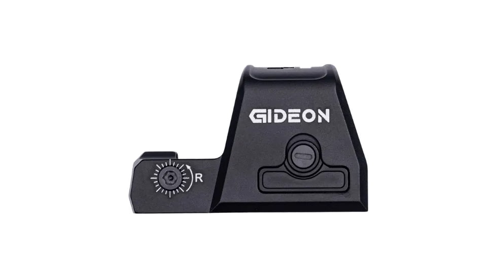 Gideon Optics Pebble Reflex Red Dot Sight, 1x14.8x15.2mm, Red Beam, 3 MOA Dot, Black, PB10RD