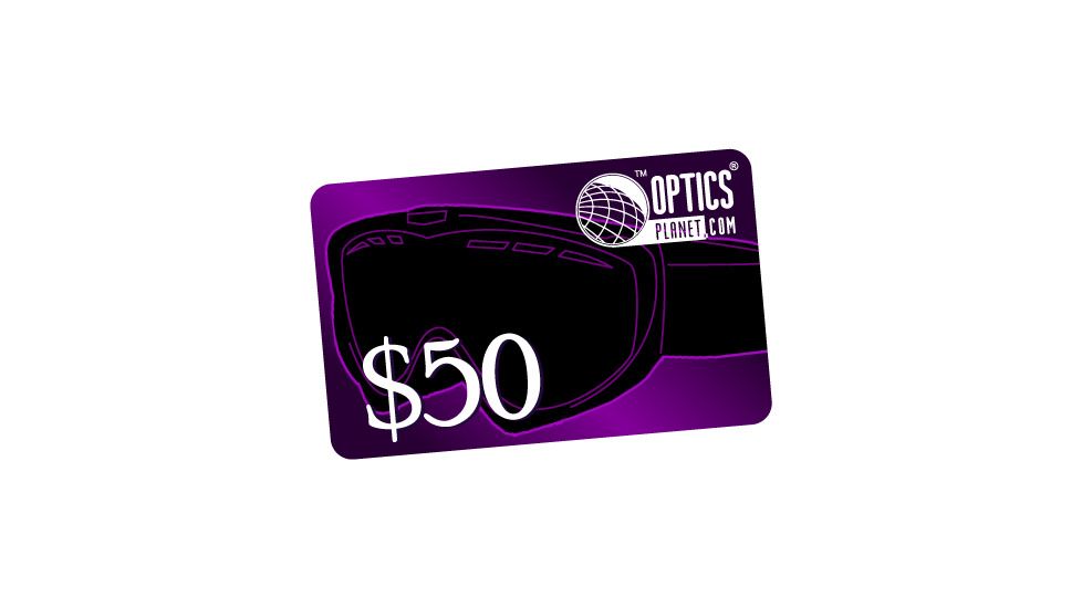 OpticsPlanet Email Gift Certificate $50