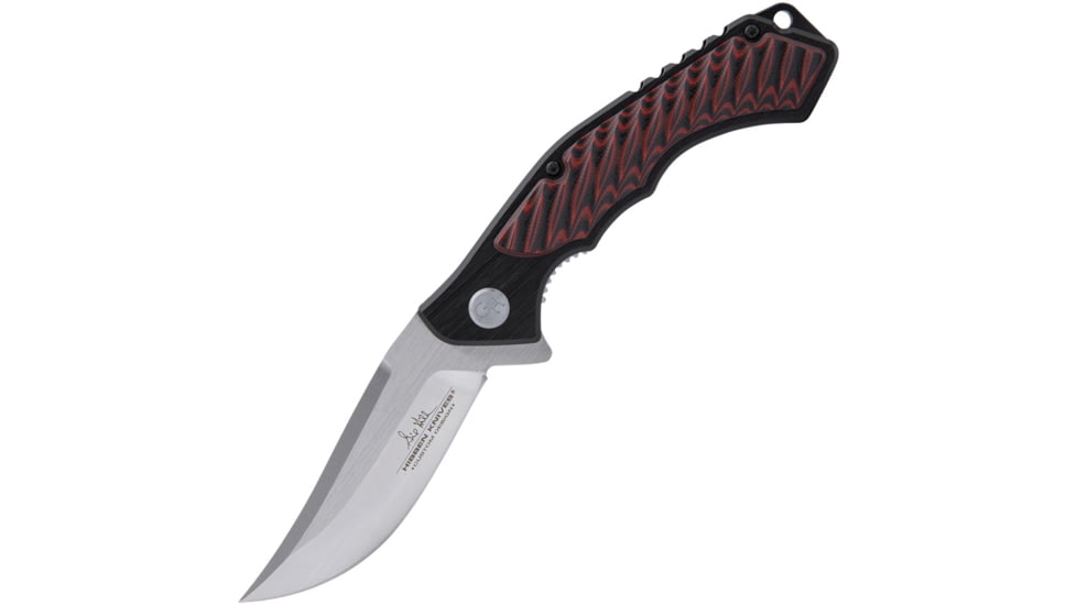 Gil Hibben Whirlwind Linerlock Red