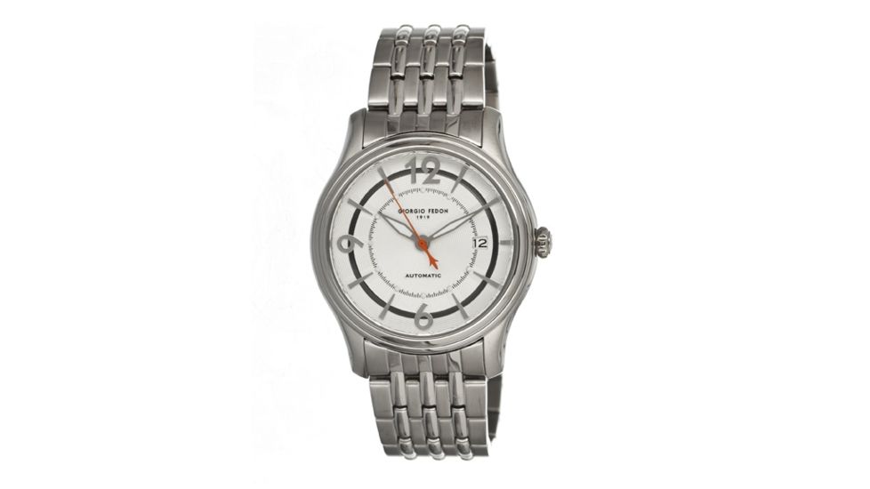 Giorgio Fedon 1919 Gfab004 Mechanical I Mens Watch, Silver GIOGFAB004
