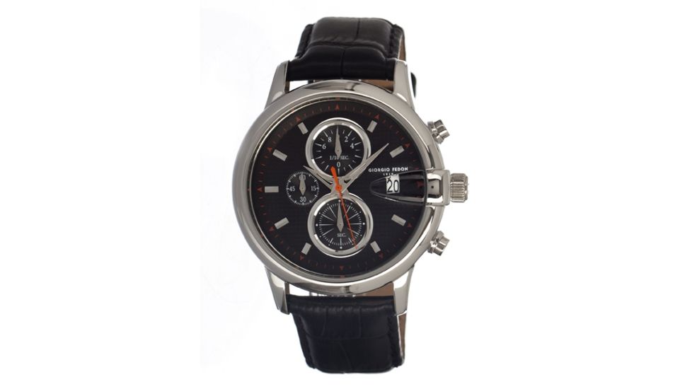 Giorgio Fedon 1919 Gfac001 Hawk Eye Mens Watch, Black GIOGFAC001