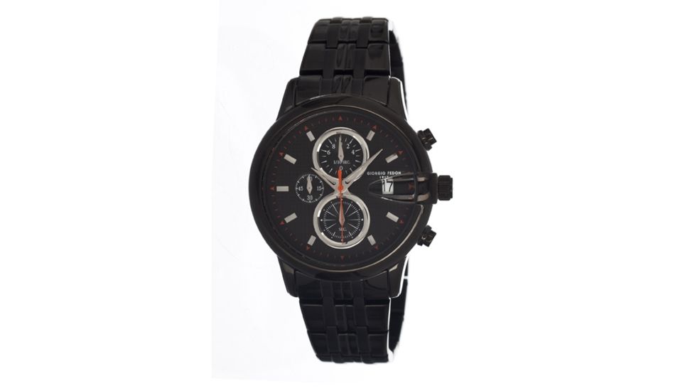 Giorgio Fedon 1919 Gfac006 Hawk Eye Mens Watch, Black GIOGFAC006