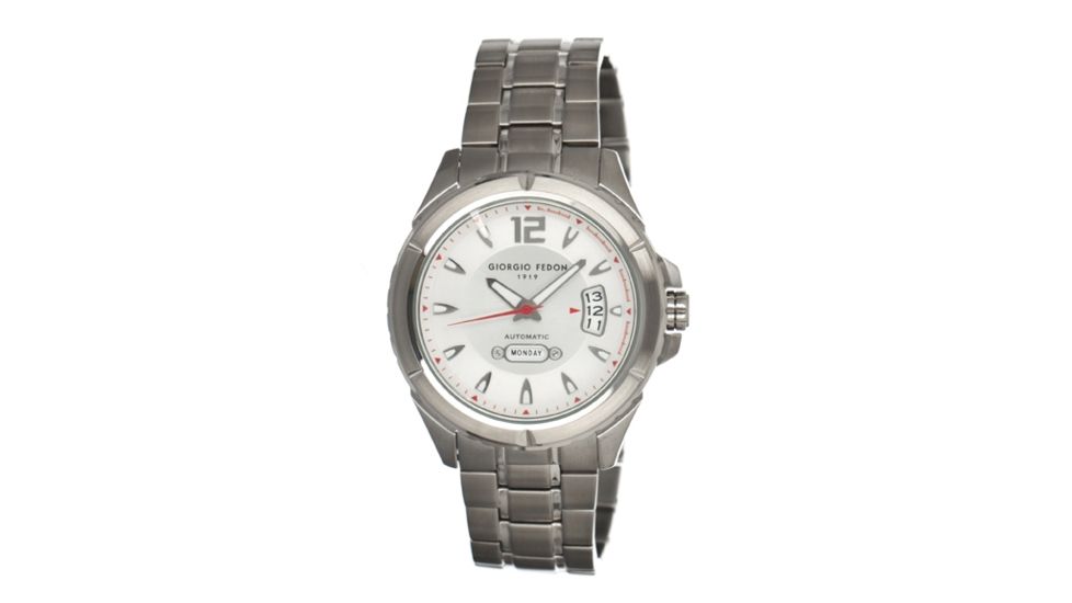 Giorgio Fedon 1919 Gfad002 Mechanical II Mens Watch, Silver GIOGFAD002