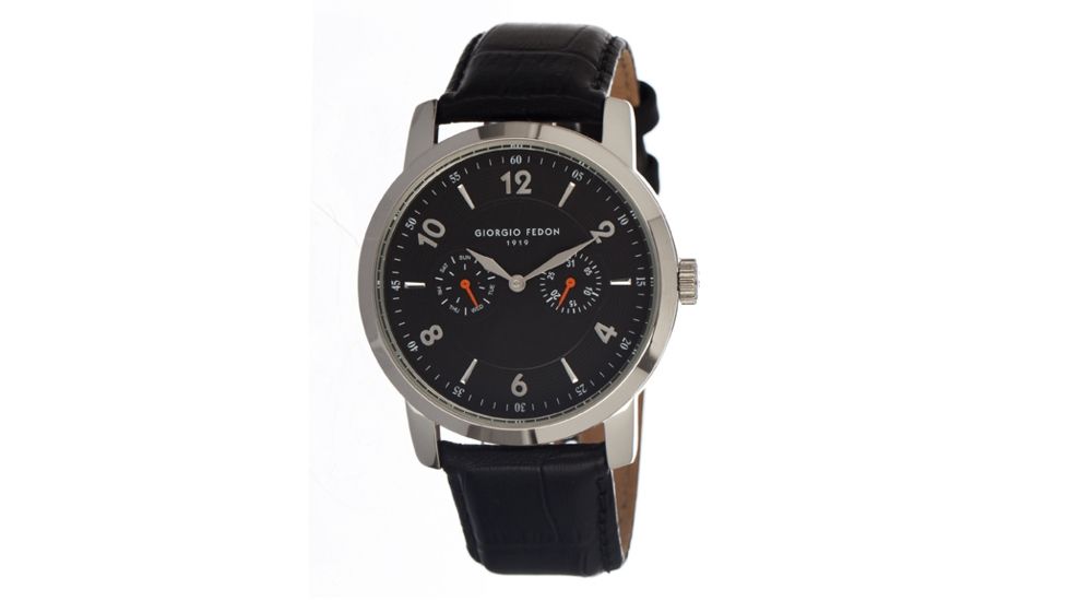 Giorgio Fedon 1919 Gfae001 Vintage II Mens Watch, Black GIOGFAE001