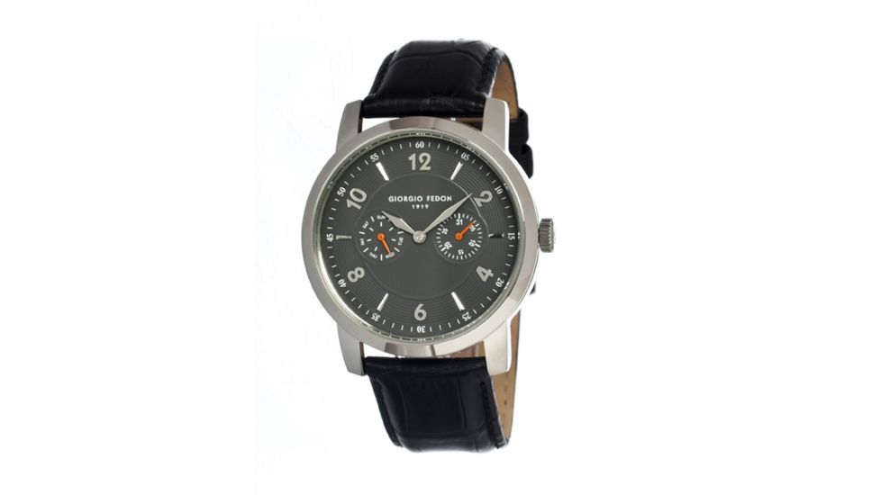 Giorgio Fedon 1919 Gfae002 Vintage II Mens Watch, Charcoal GIOGFAE002