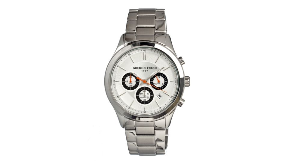 Giorgio Fedon 1919 Gfak002 Vintage V Mens Watch, Silver GIOGFAK002