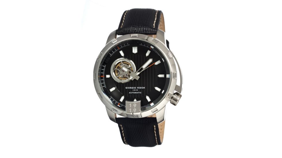 Giorgio Fedon 1919 Gfaq001 Mechanical III Mens Watch, Black GIOGFAQ001