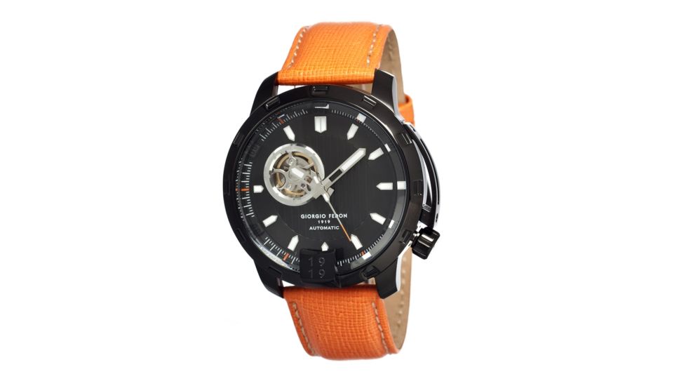 Giorgio Fedon 1919 Gfaq003 Mechanical III Mens Watch, Black GIOGFAQ003