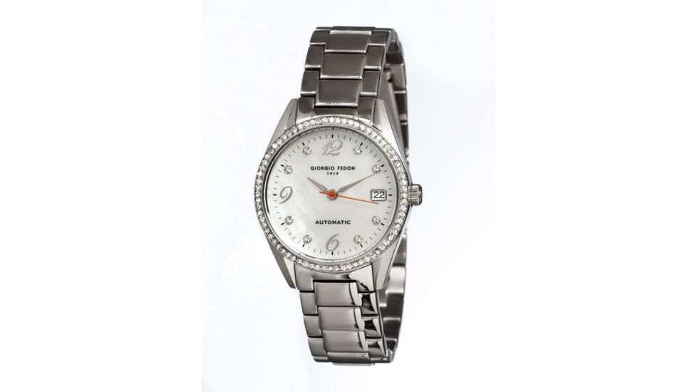Giorgio Fedon 1919 Mechanical Lady I Ladies Watch, Silver-White GIOGFAW004
