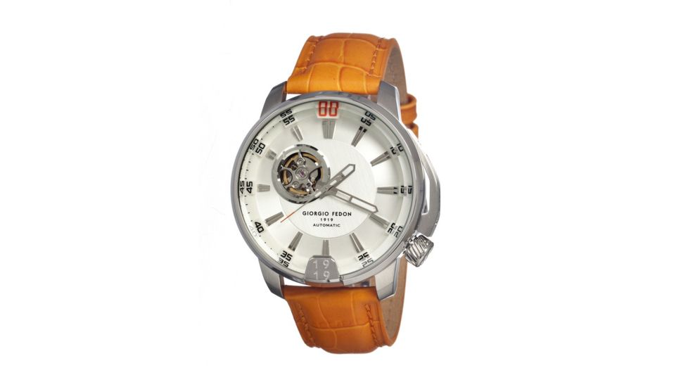 Giorgio Fedon 1919 Timeless III Mens Watch, White Dial, 45mm Case Diameter GIOGFBA002