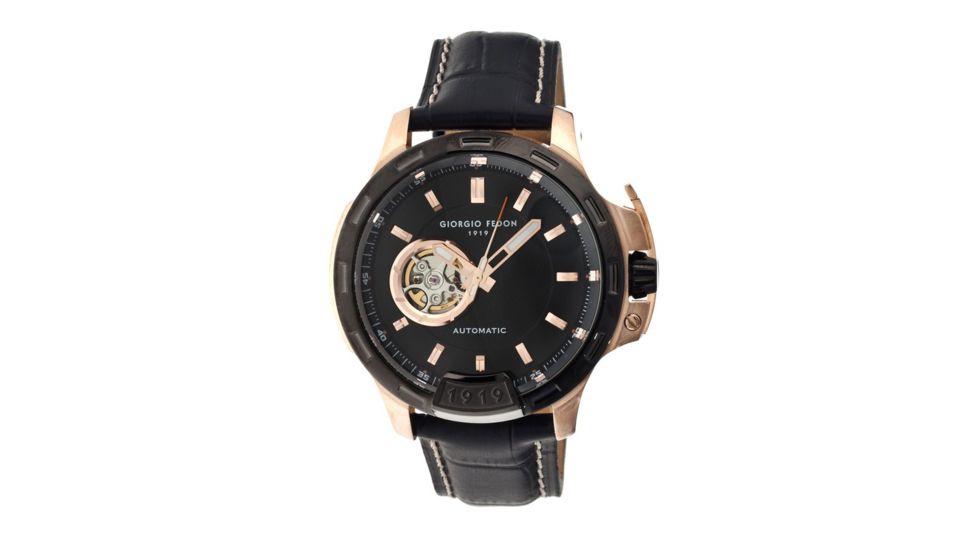 Giorgio Fedon 1919 Timeless IV Mens Watch, Rose Gold GIOGFBG003