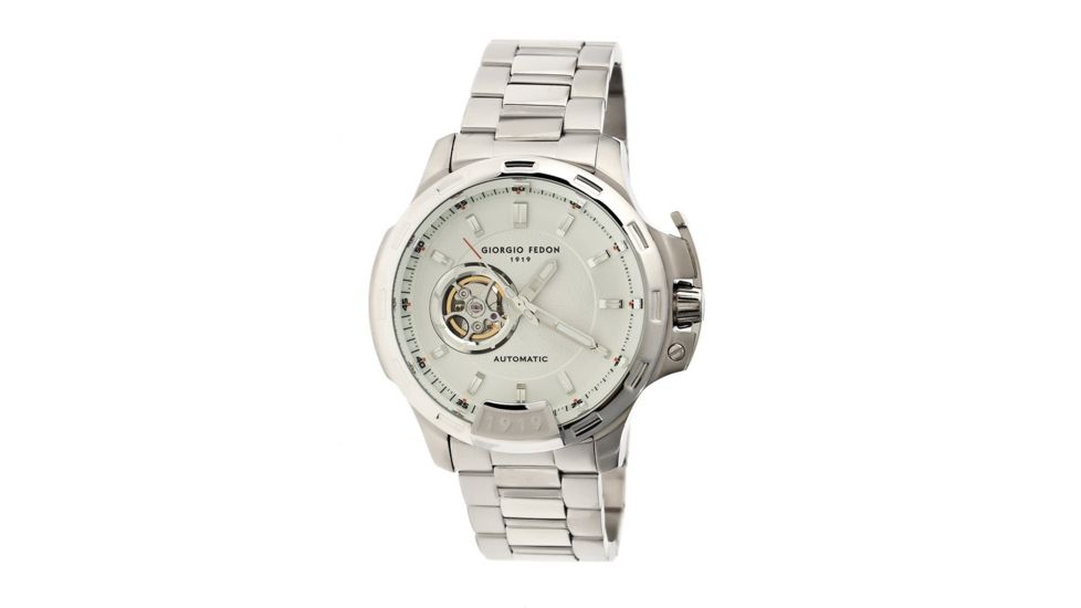 Giorgio Fedon 1919 Timeless IV Mens Watch, Silver GIOGFBG006