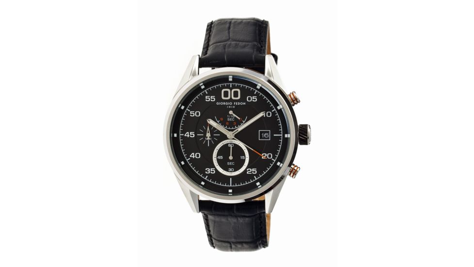 Giorgio Fedon 1919 Vintage VII Mens Watch, Silver GIOGFBL002