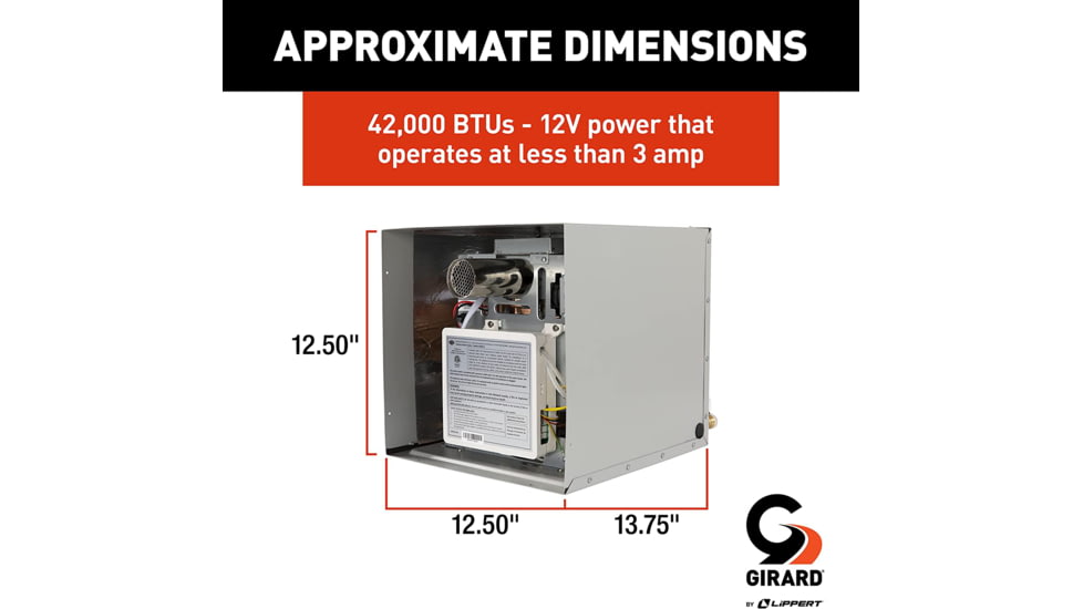 Girard On-Demand Gswh-2 Tankless RV Water Heater, 2GWHAM