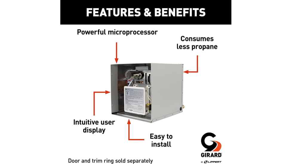 Girard On-Demand Gswh-2 Tankless RV Water Heater, 2GWHAM