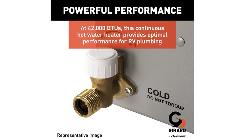 Girard On-Demand Gswh-2 Tankless RV Water Heater, 2GWHAM