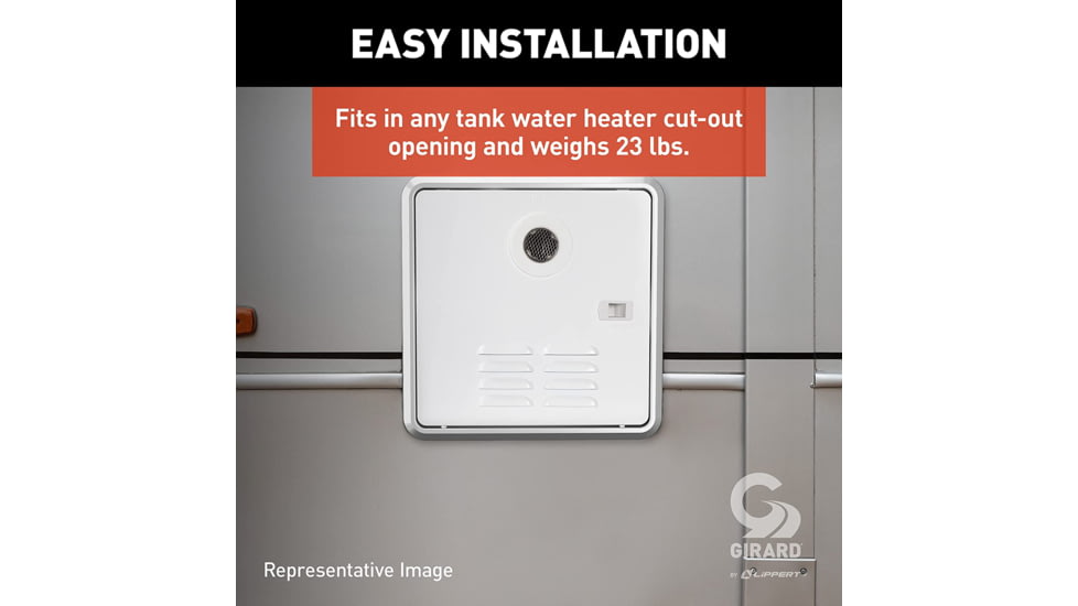 Girard On-Demand Gswh-2 Tankless RV Water Heater, 2GWHAM