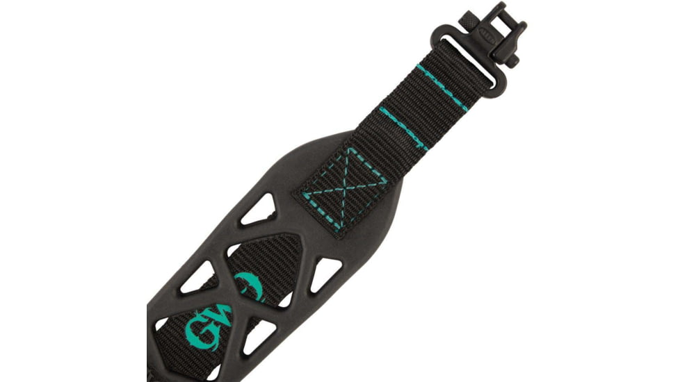 Girls With Guns 8274 Black Label Made Of Black Rubber With 22.50-39 OAL, Swiv