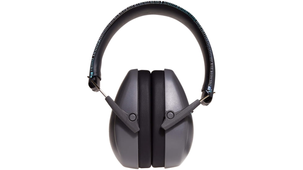 Girls With Guns Assure Low-Profile Earmuffs, 23 dB NRR, ANSI S3.19 &amp; CE EN352-1 Hearing Protection Rated, Gray/Teal/Black, One Size, 2319