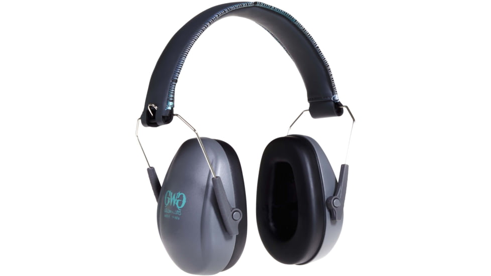 Girls With Guns Assure Protective Safety Glasses &amp; Earmuffs Combo Set, Gray/Teal/Black, One Size, 2388