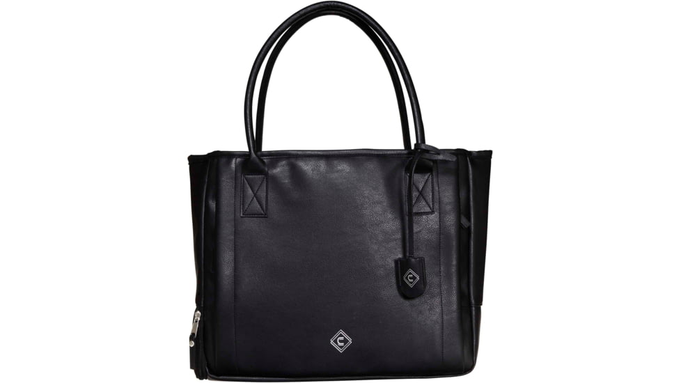 Girls With Guns Cosmic Tote, Lockable Concealed Carry, Black, 15.3 in x 12.5 in x 7 in, 8231
