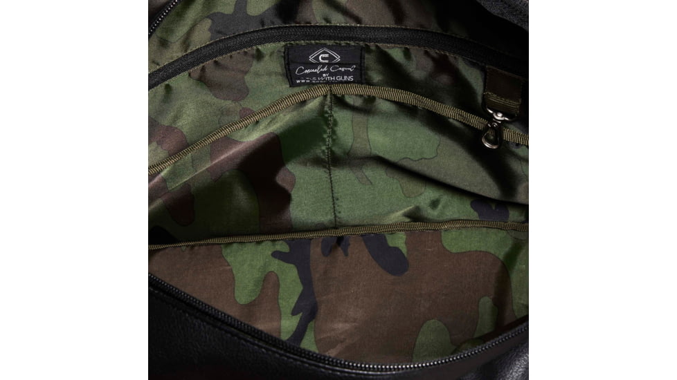 Girls With Guns Cosmic Tote, Lockable Concealed Carry, Black, 15.3 in x 12.5 in x 7 in, 8231