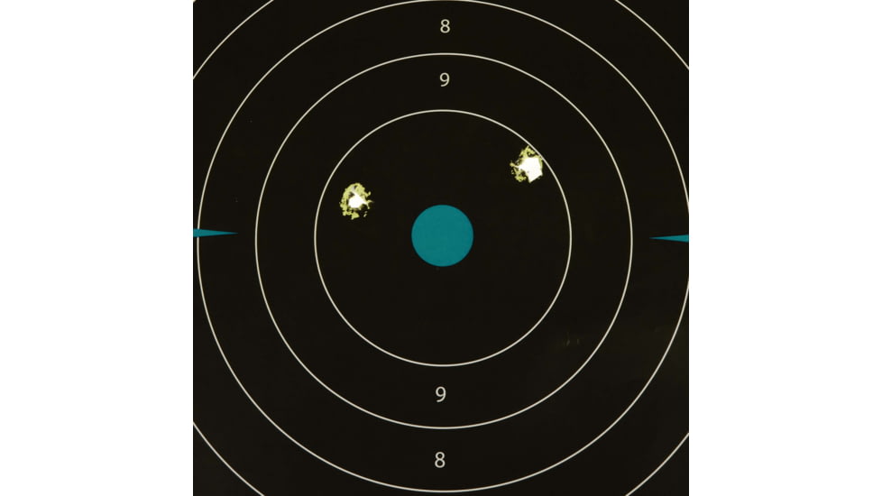 Girls With Guns Gwg Splash Self-Adhesive Paper Bullseye Target, Teal/Black, 12X12, 15279