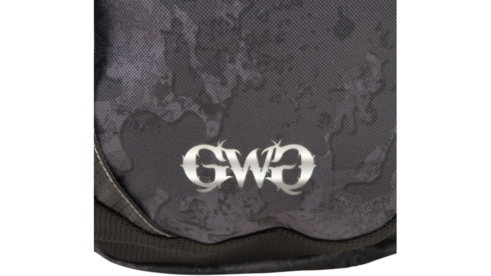 Girls With Guns Midnight Deluxe Backpack w/ Lockable Concealed Carry, Black/Shade Blackout Camo, 10 in x 19 in x 7.5 in, 70637