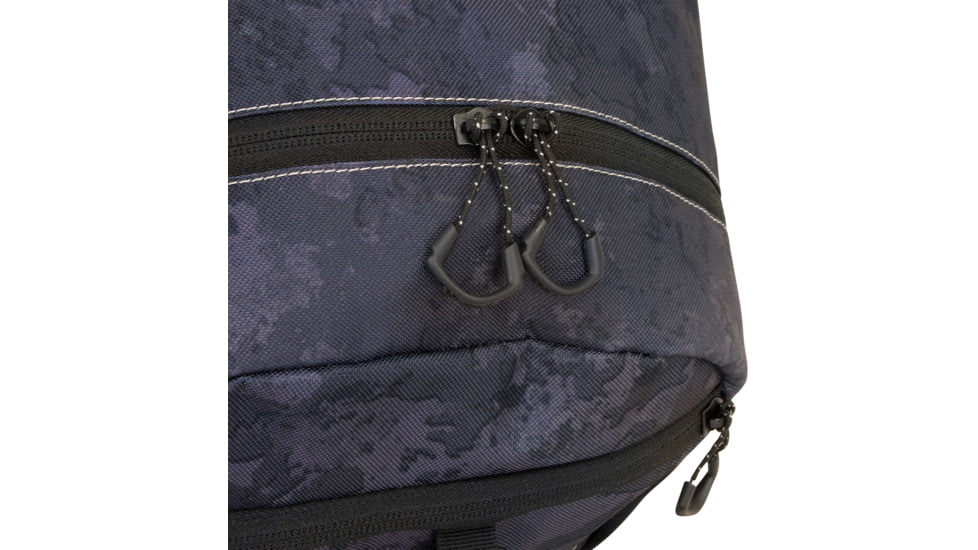 Girls With Guns Midnight Deluxe Backpack w/ Lockable Concealed Carry, Black/Shade Blackout Camo, 10 in x 19 in x 7.5 in, 70637