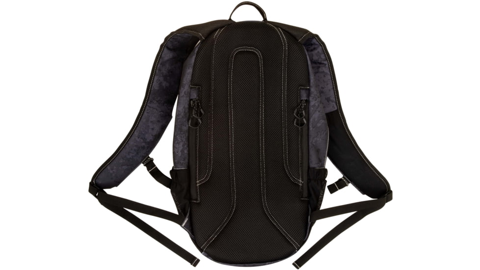 Girls With Guns Midnight Deluxe Backpack w/ Lockable Concealed Carry, Black/Shade Blackout Camo, 10 in x 19 in x 7.5 in, 70637