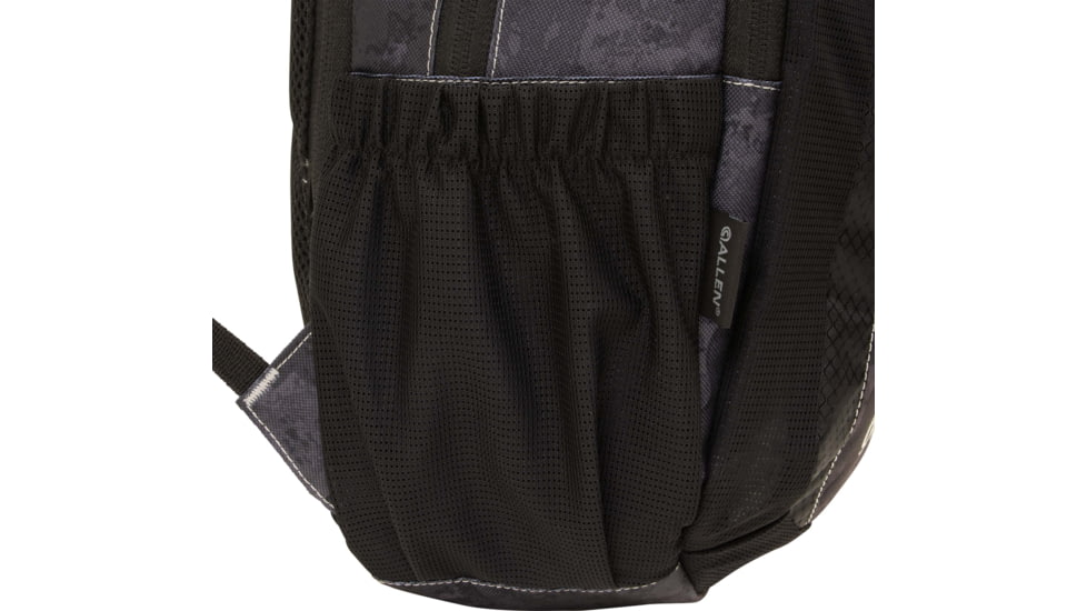 Girls With Guns Midnight Deluxe Backpack w/ Lockable Concealed Carry, Black/Shade Blackout Camo, 10 in x 19 in x 7.5 in, 70637