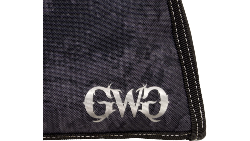 Girls With Guns Midnight Lockable Handgun Case, 8in Handguns, Black/Shade Blackout Camo, 8.25 in x 6.5 in, 907-8