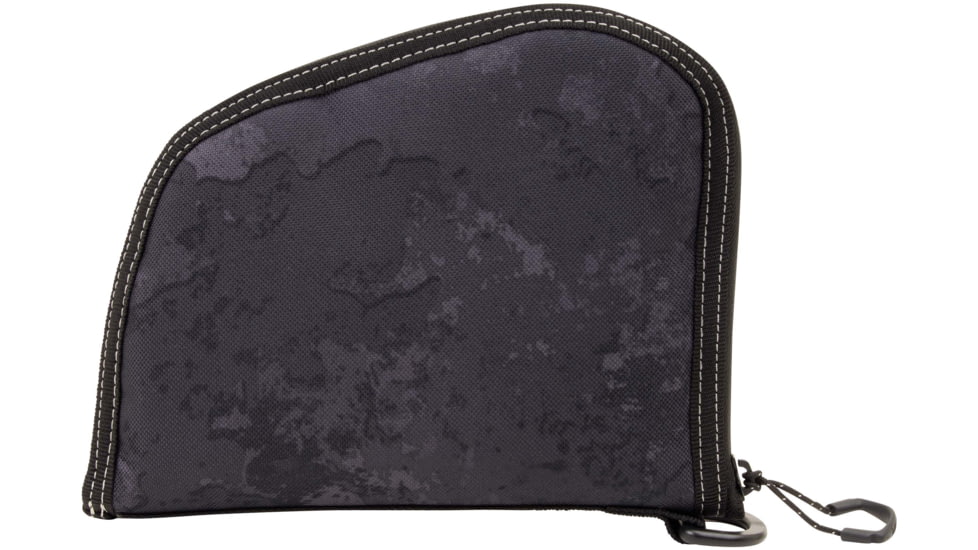 Girls With Guns Midnight Lockable Handgun Case, 8in Handguns, Black/Shade Blackout Camo, 8.25 in x 6.5 in, 907-8