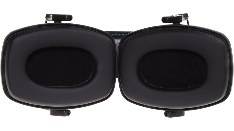 Girls With Guns Shield Low-Profile Electronic Earmuffs, 24 dB NRR, ANSI S3.19 &amp; CE EN352-1 Hearing Protection Rated, Gray/Teal/Black, One Size, 2348