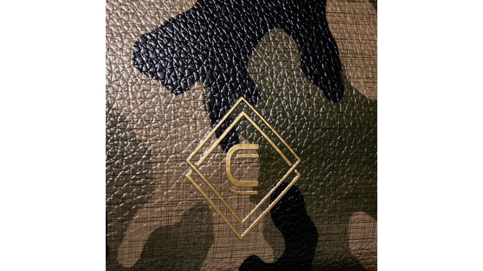 Girls With Guns Tomboy Clutch Purse, Lockable Concealed Carry, Ambidextrous, Camo, 10 in x 6.5 in x 2 in, 90-90