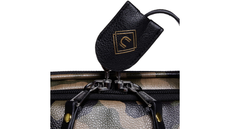 Girls With Guns Tomboy Clutch Purse, Lockable Concealed Carry, Ambidextrous, Camo, 10 in x 6.5 in x 2 in, 90-90