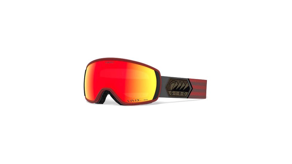 Giro Balance Goggles, Vivid Ember Lens, Dark Red Sierra, 7094418