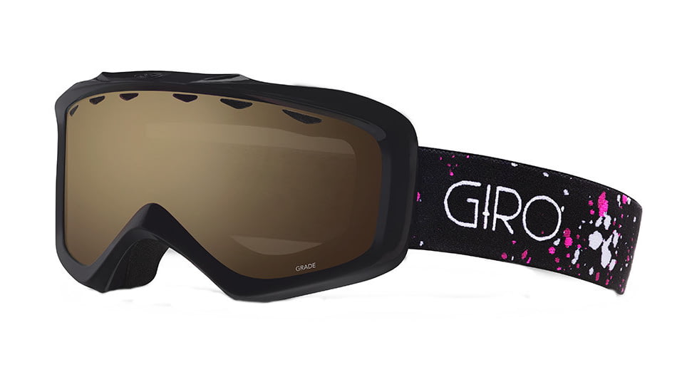 Giro Grade Goggle - Kid's-black/Magenta Speckle-Amber Rose