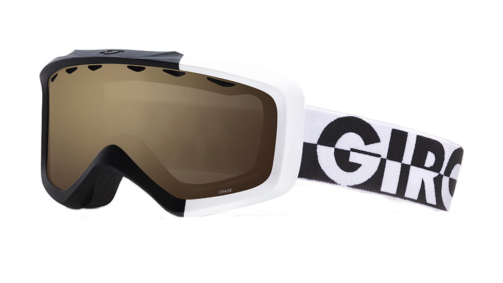 Giro Grade Goggle - Kid's-Black/White 50/50-Amber Rose