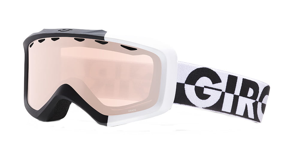 Giro Grade Goggle - Kid's-Black/White 50/50-Rose Silver