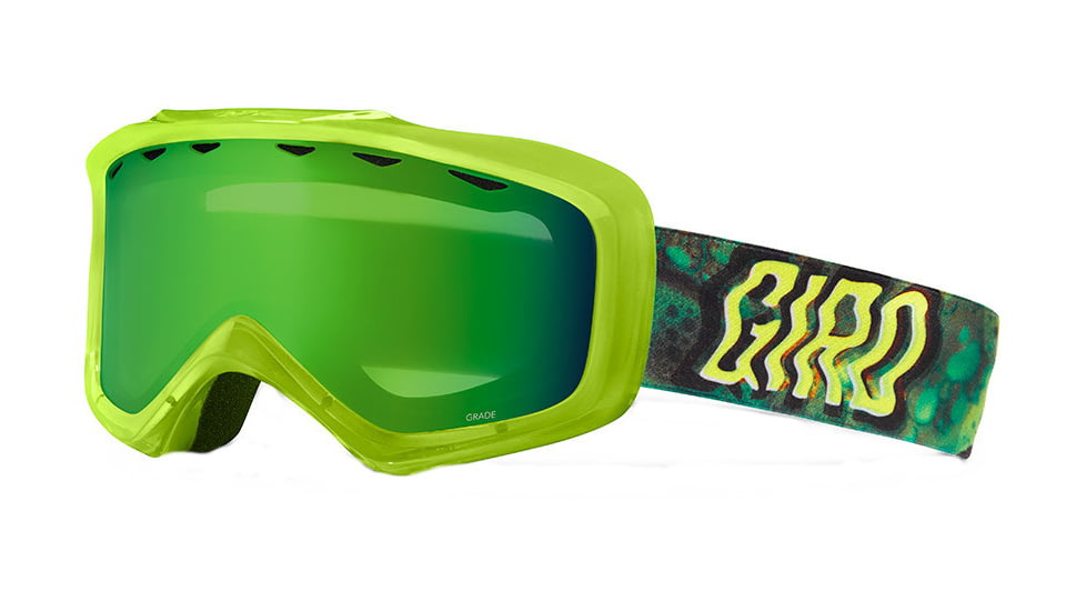 Giro Grade Goggle - Kid's-Lime Secret Ooze-Loden Green