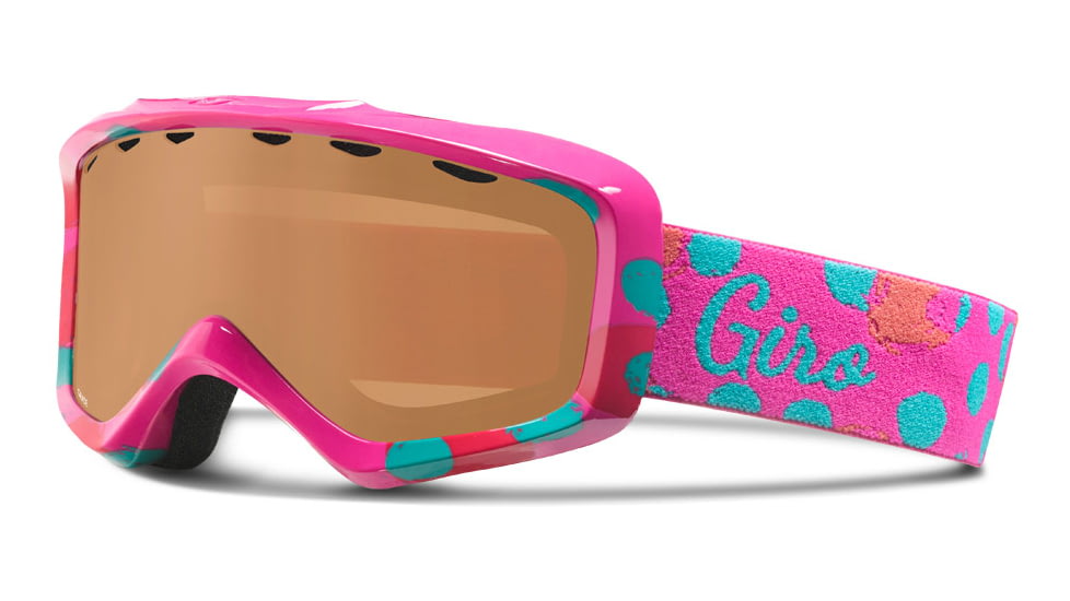 Giro Grade Goggle - Kids-Magenta Bubble Gum-Amber Rose