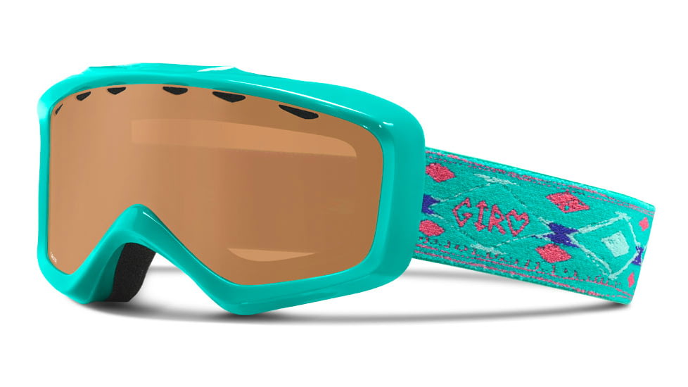 Giro Grade Goggle - Kids-Turquoise Native-Amber Rose