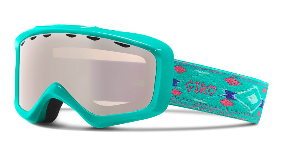 Giro Grade Goggle - Kids-Turquoise Native-Rose Silver